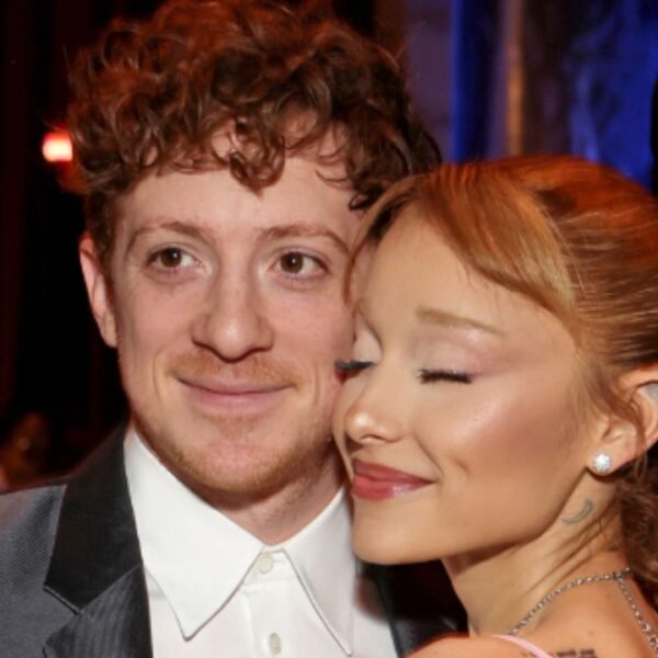 Ariana Grande and Ethan Slater