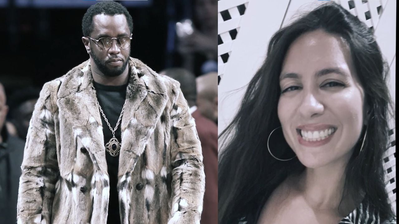 P. Diddy and Kristina Khorram