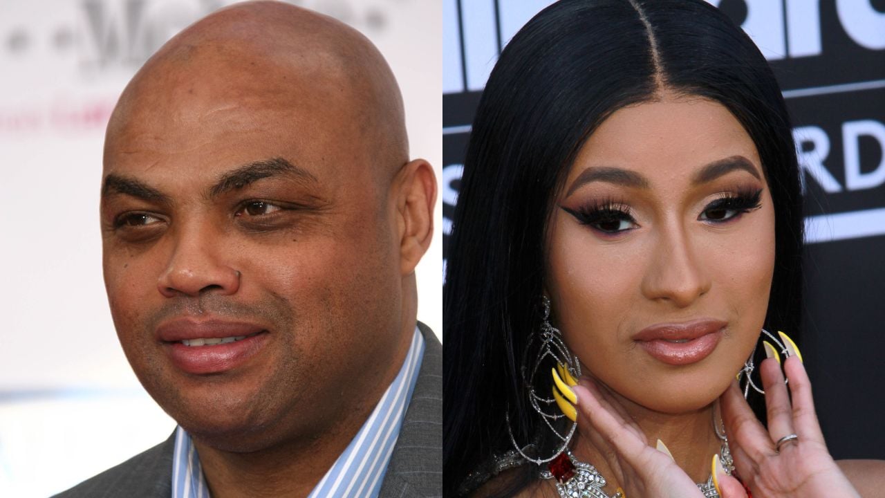 Charles Barkley and Cardi B