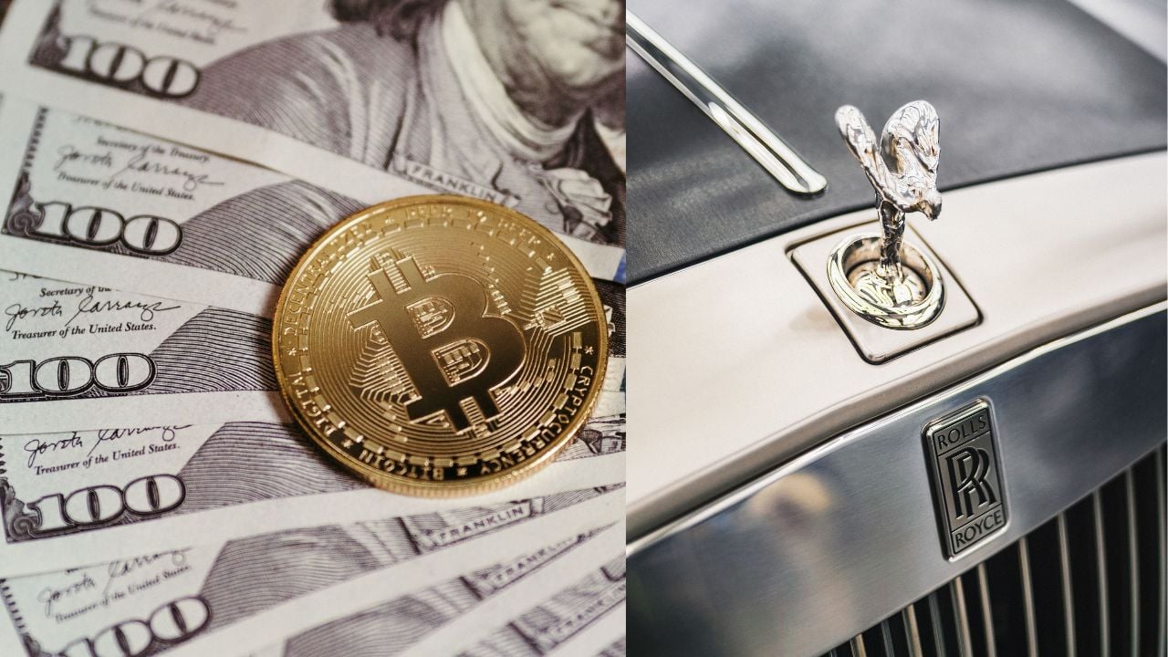 Rolls Royce + Bitcoin