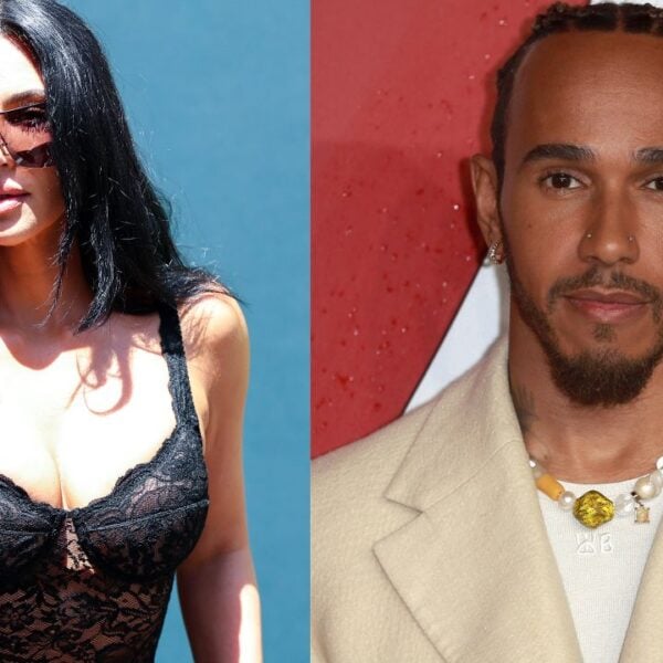 Kim Kardashian and Lewis Hamilton