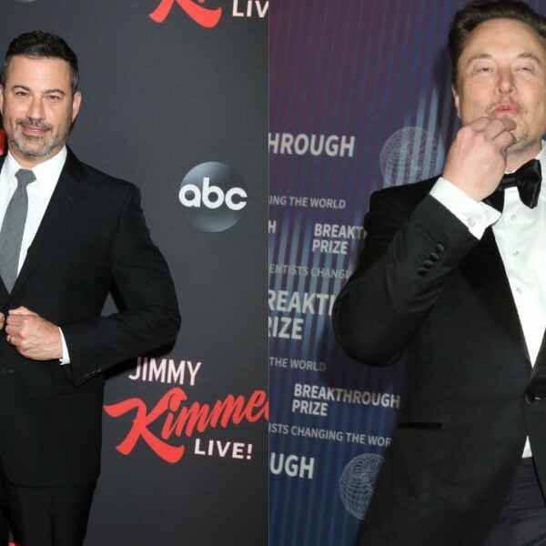 Jimmy Kimmel and Elon Musk