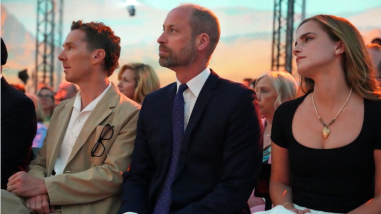 Prince William, Emma Watson and Benedict Cumberbatch