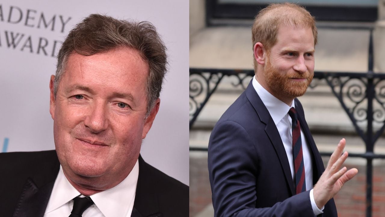 Piers Morgan and Prince Harry