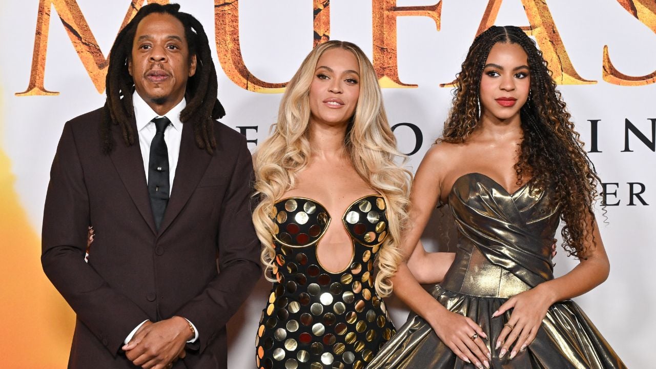 Beyoncé ,Jay-Z and Blue Ivy