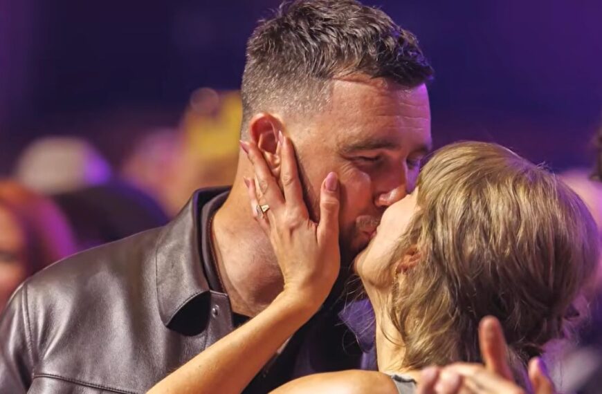 Taylor Swift and Travis Kelce