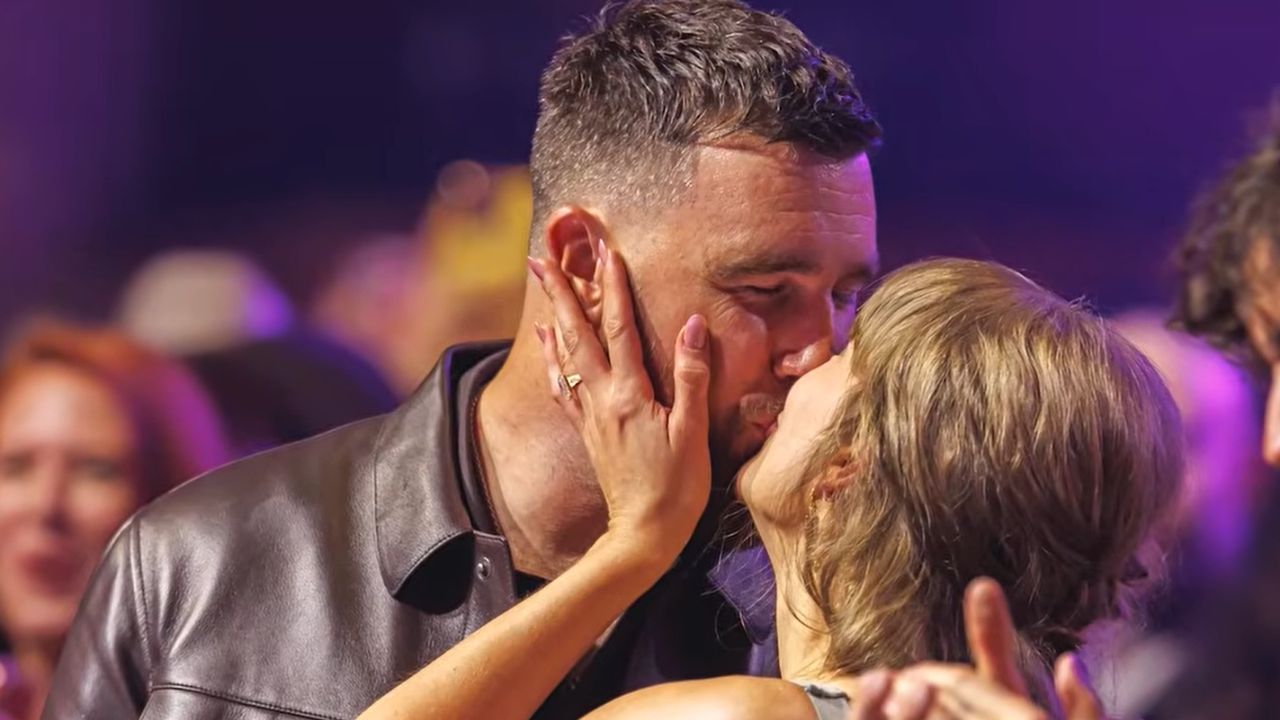 Taylor Swift and Travis Kelce