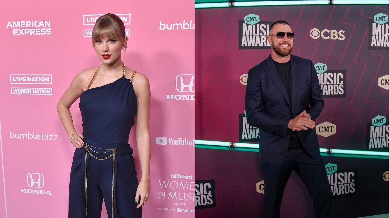 Taylor Swift and Travis Kelce