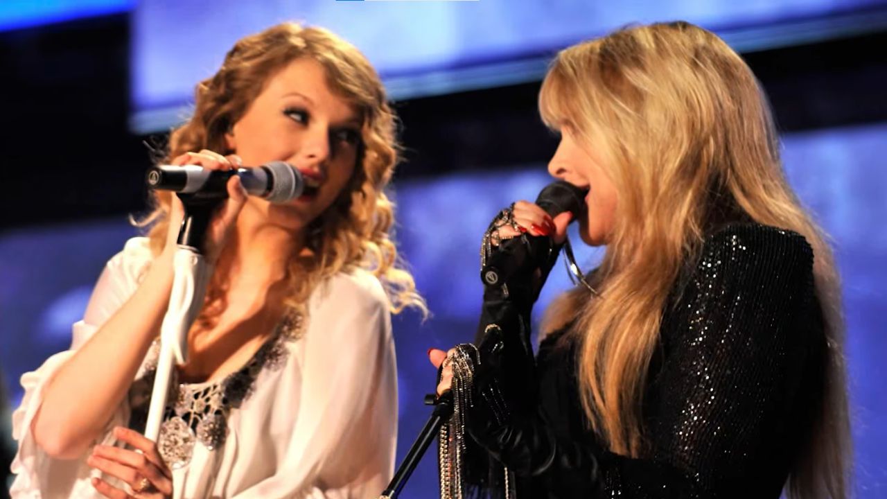 Stevie Nicks and Taylor Swift