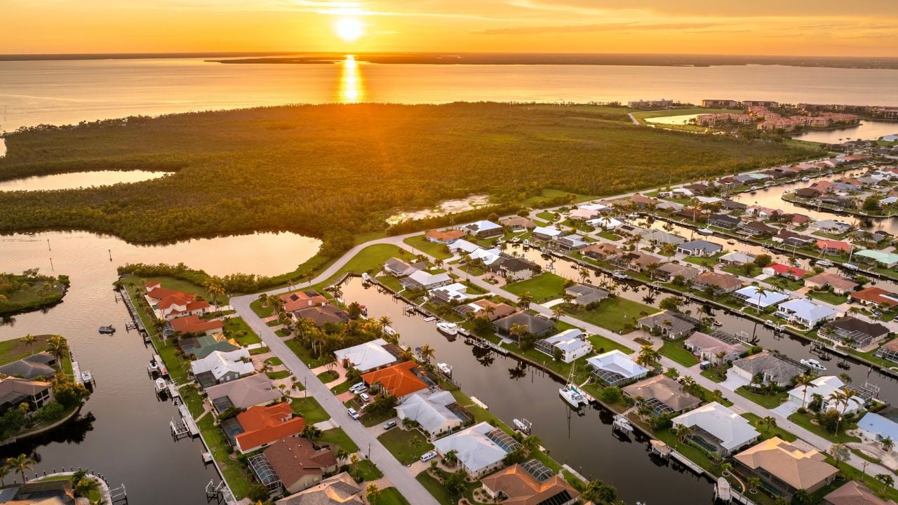 Punta Gorda, Florida neighborhood and homes