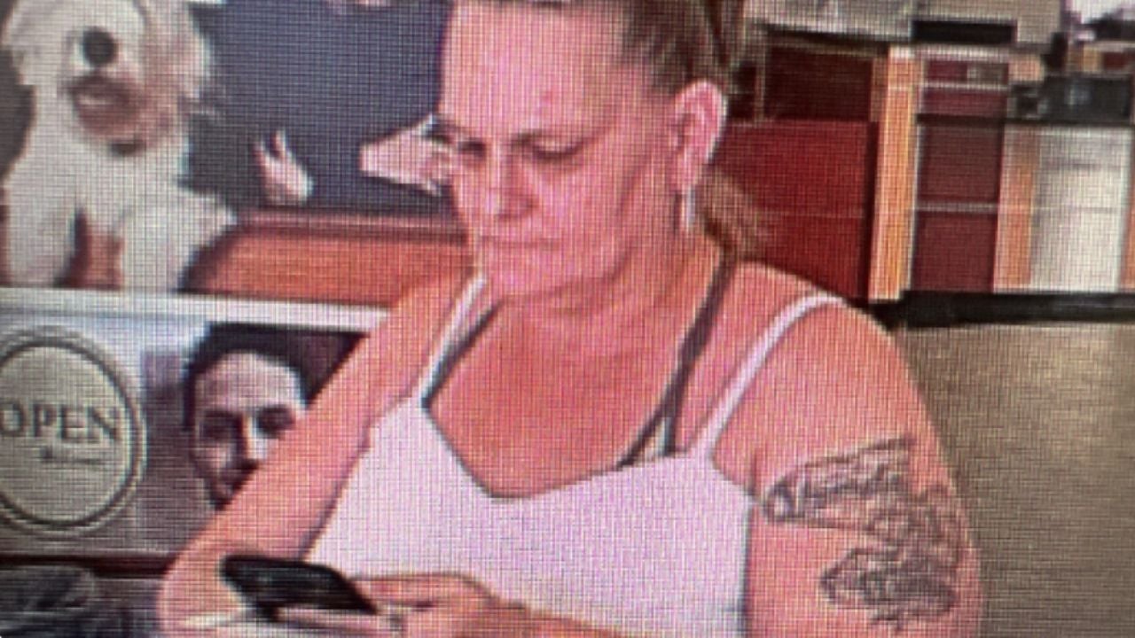an unidentified woman whom the police are searching for