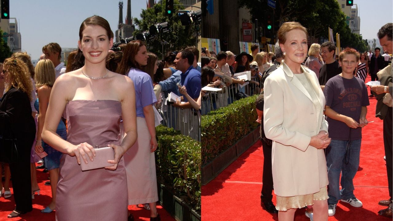ANNE HATHAWAY, JULIE ANDREWS