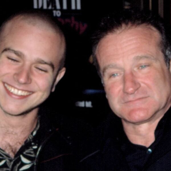 Robin Williams with his son Zak