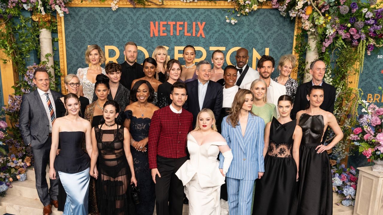 Cast and crew attend Netflix Bridgerton season 3 premiere