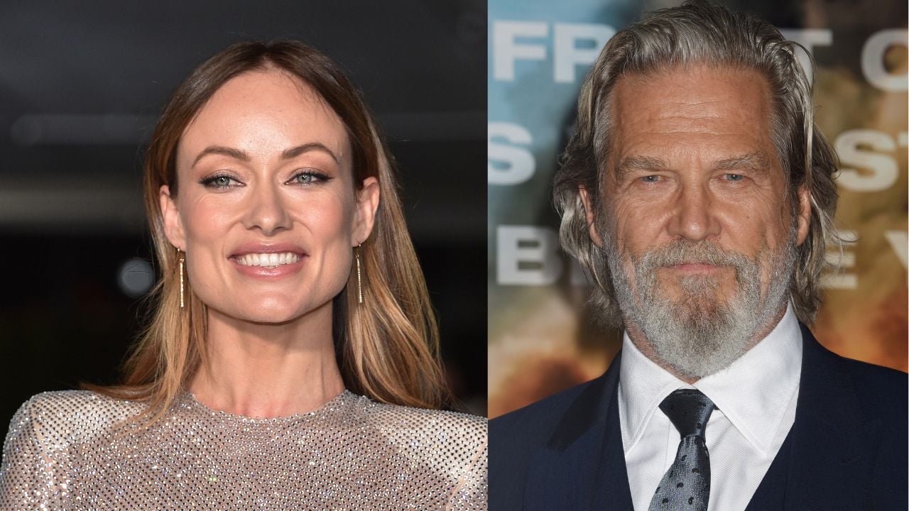 Olivia Wilde and Jeff Bridges