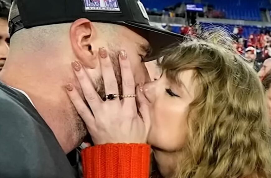 Taylor Swift and Travis Kelce
