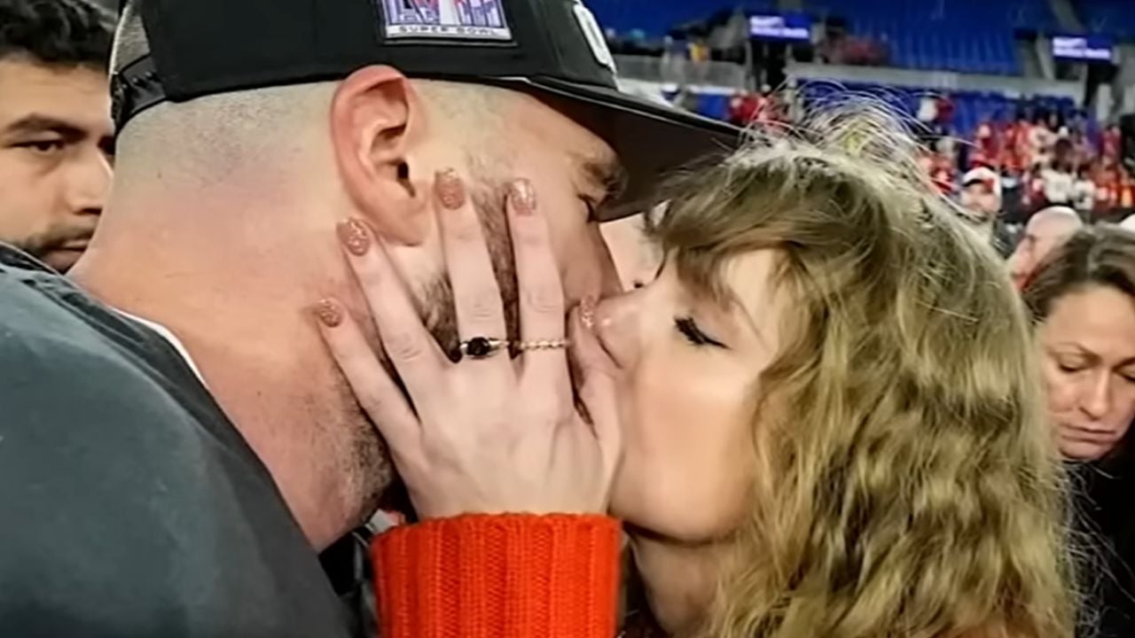 Taylor Swift and Travis Kelce