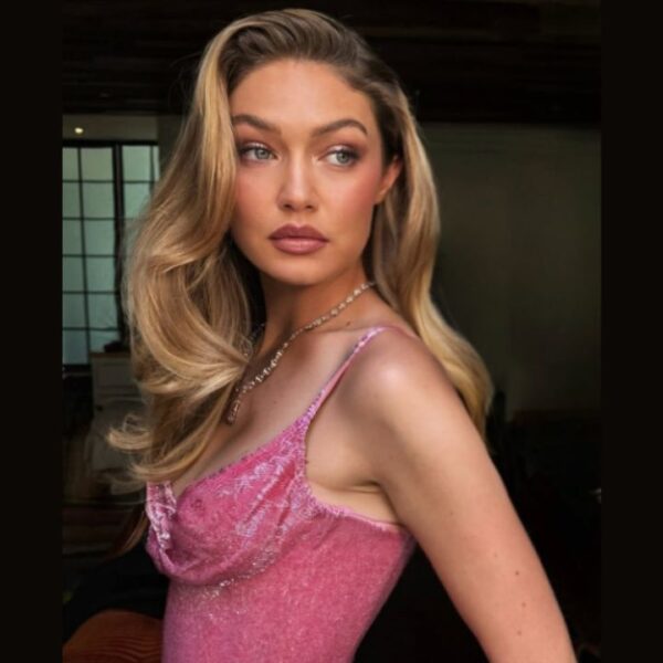 Gigi Hadid Wore a $14,500 Pink Gown to Taylor Swift’s Wedding
