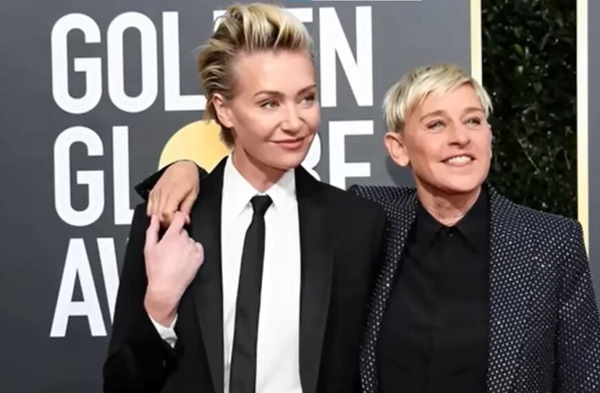 Ellen DeGeneres and Portia de Rossi