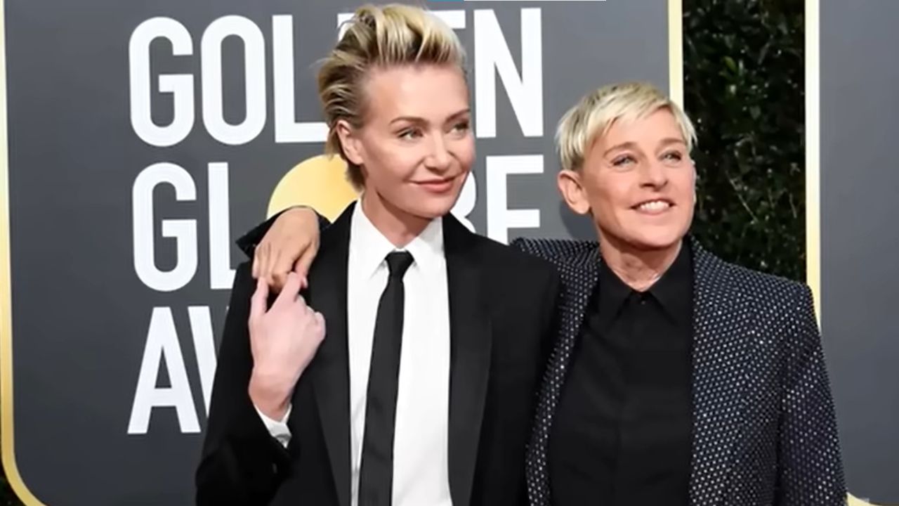 Ellen DeGeneres and Portia de Rossi