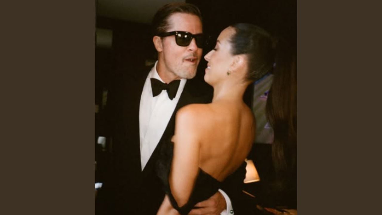 Brad Pitt and Ines de Ramon
