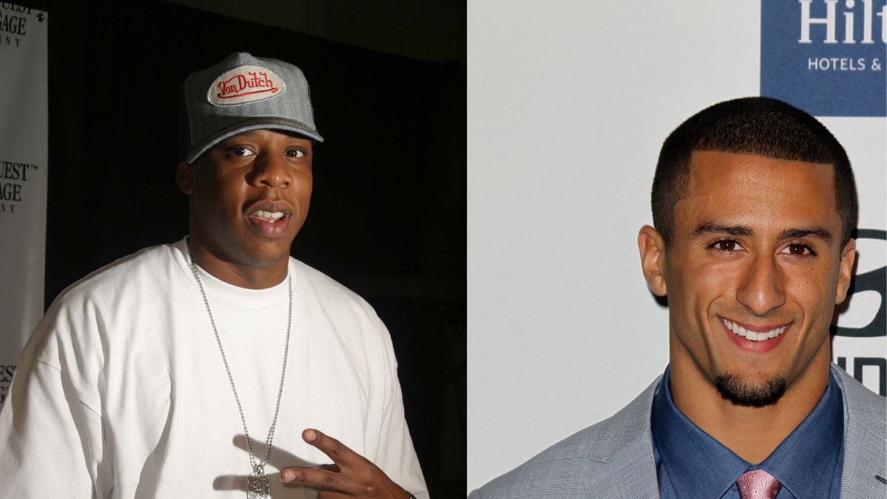 Jay-Z and Colin Kaepernick