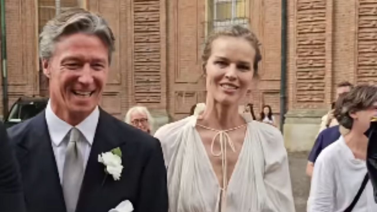 Eva Herzigova And Gregorio Marsiaj