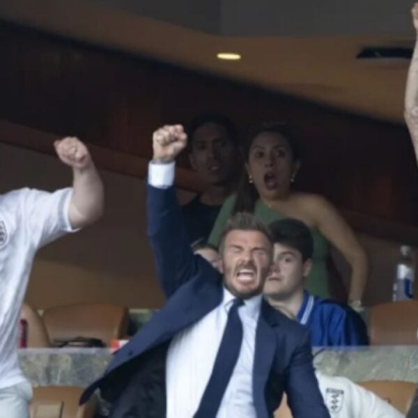 David Beckham Jokes Victoria Was “Celebrating Inside” After Viral England Goal Reaction