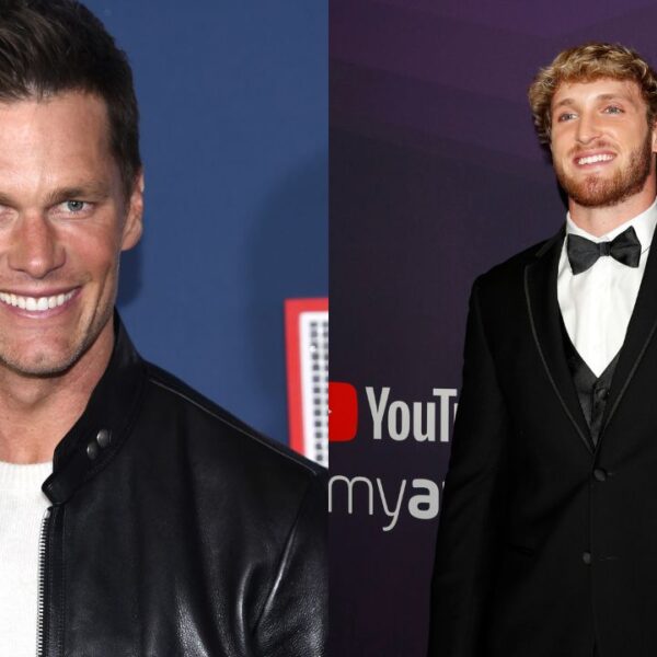Tom Brady and Logan Paul