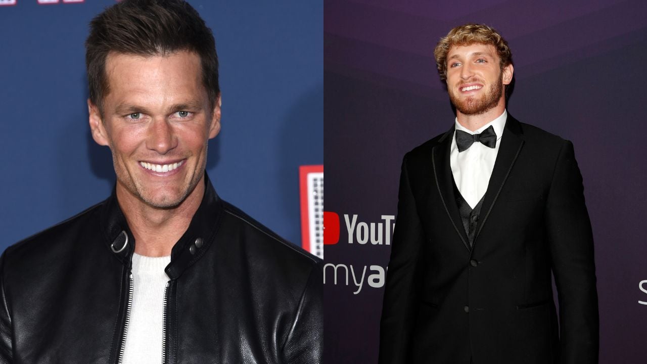 Tom Brady and Logan Paul