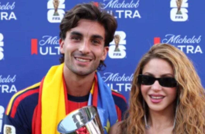 Shakira and Ferran Torres