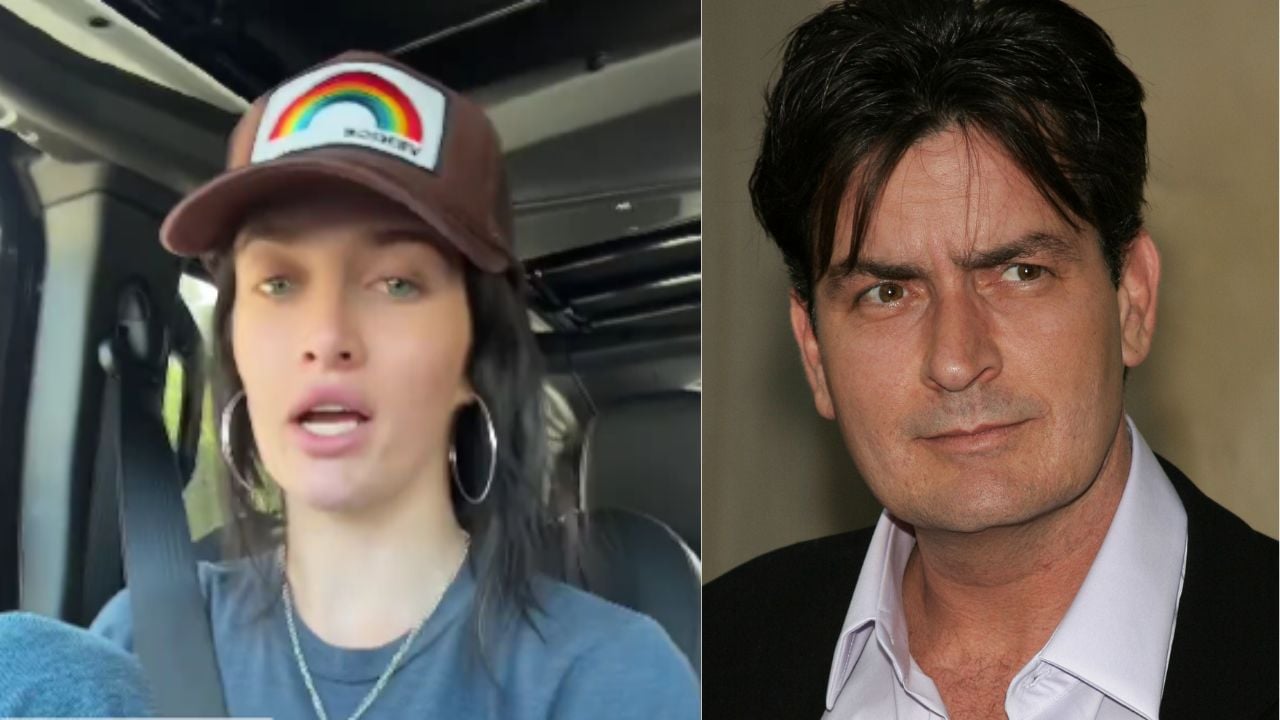 Charlie Sheen And Daughter Sami