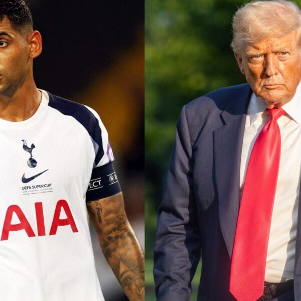 Cristian Romero And Donald Trump