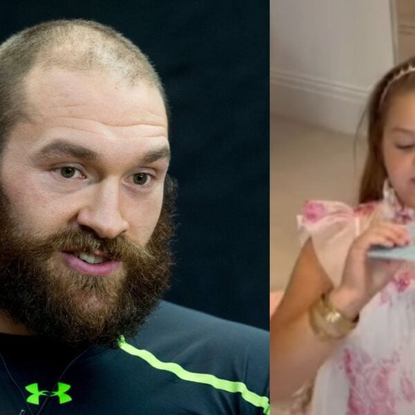 Tyson Fury and daughter