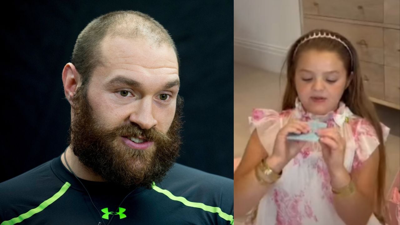 Tyson Fury and daughter