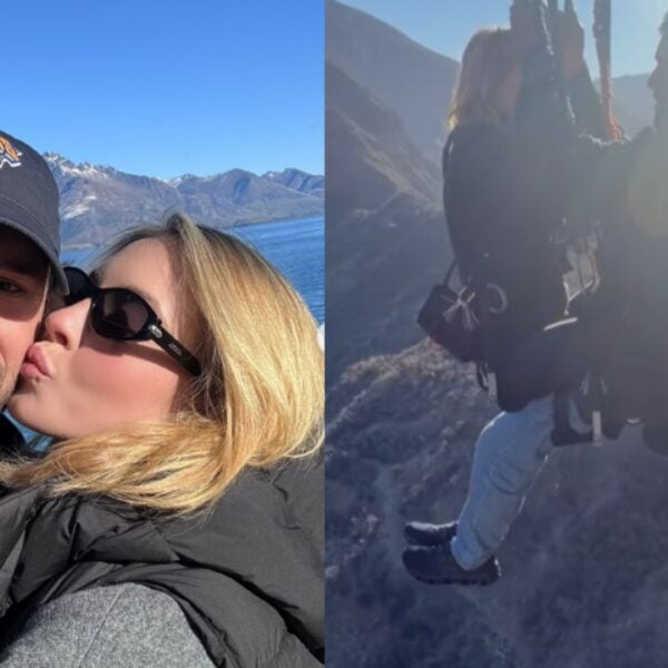 Sydney Sweeney Kisses Scooter Braun in Queenstown Photo Dump Packed With Bungee Jumps