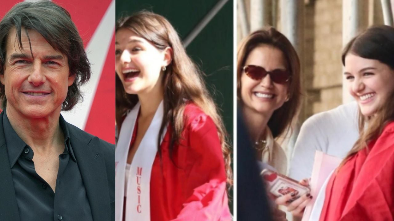 Tom Cruise and his daughter
