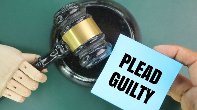 Admission of guilt