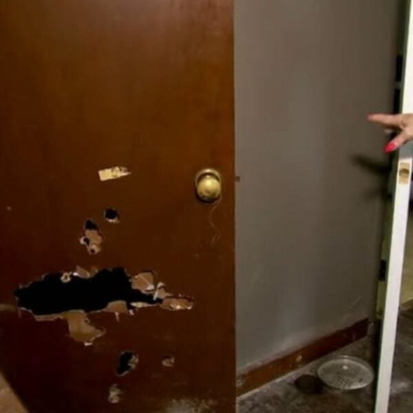 Damaged door