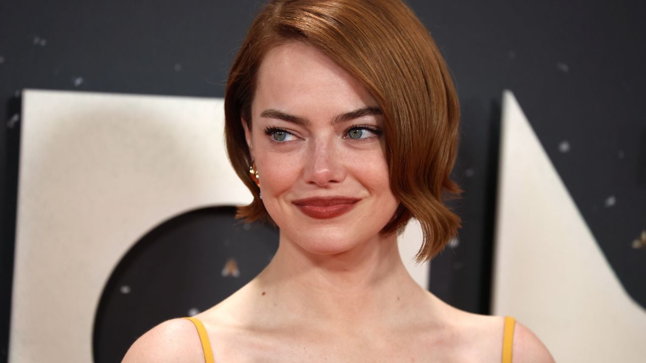 London, United Kingdom - October 10, 2025: Emma Stone attends the "Bugonia" UK premiere at the 69th BFI London Film Festival at The Royal Festival Hall.