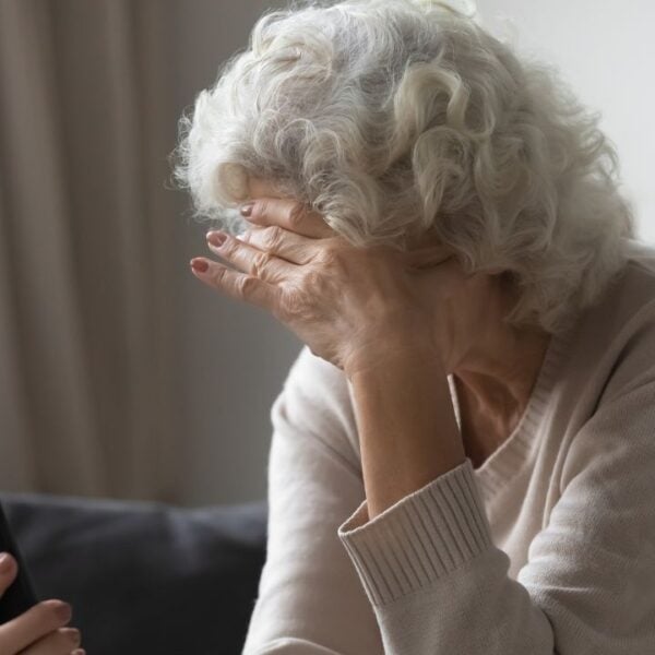 elderly female pensioner who was scammed