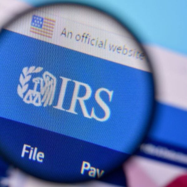 Homepage of IRS