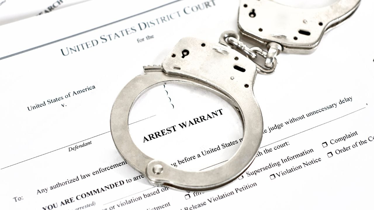 Arrest warrant document
