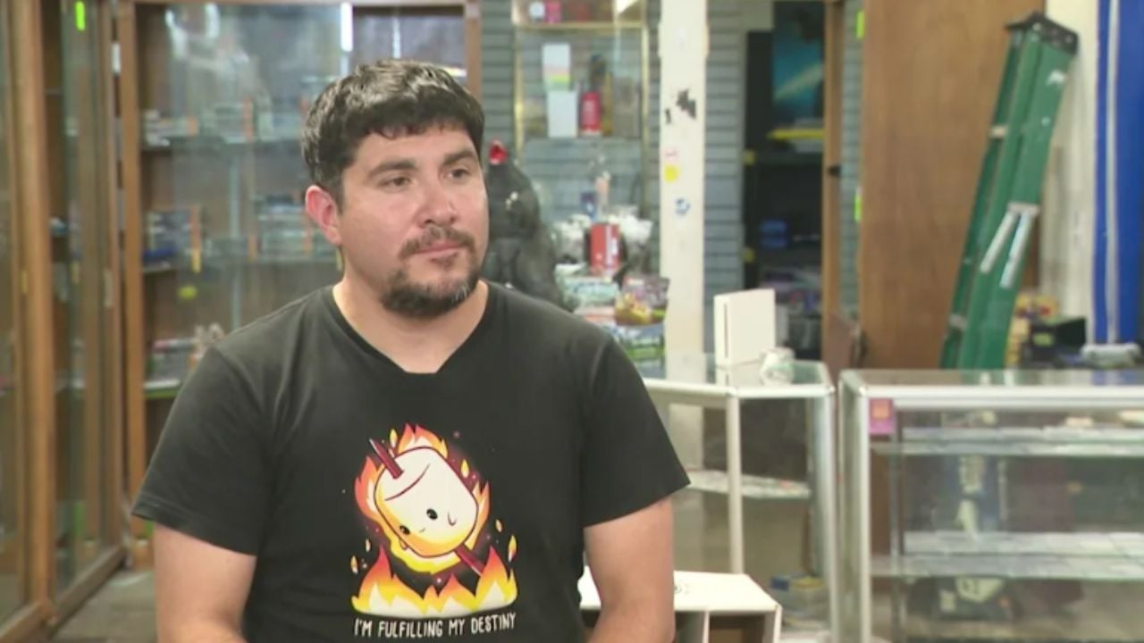 Jovonne Bernal, owner of Into the Retroverse shop in Colton