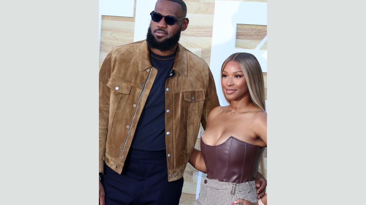 LeBron James and Wife Savannah