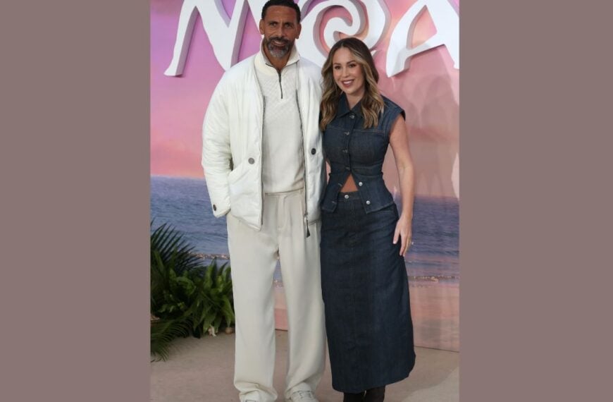 Rio Ferdinand and Kate Ferdinand