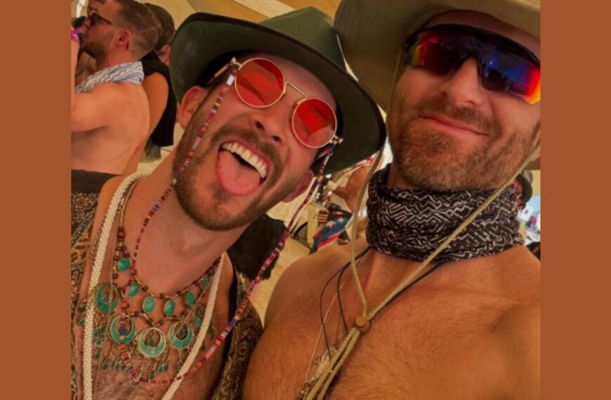 Gus Kenworthy and Andrew Rigby