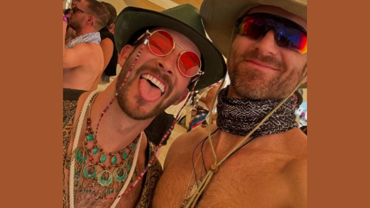 Gus Kenworthy and Andrew Rigby