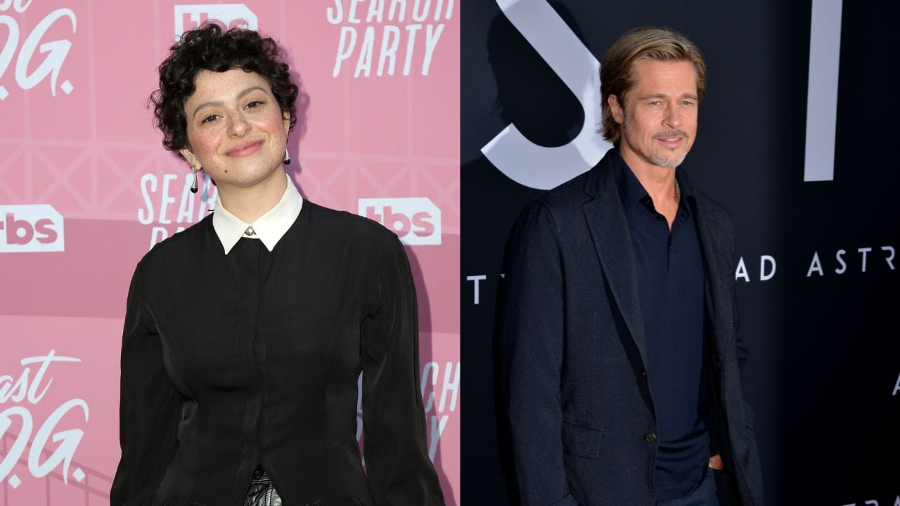 Alia Shawkat, Brad Pitt