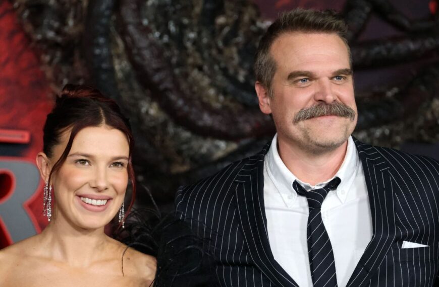 Millie Bobby Brown, David Harbour